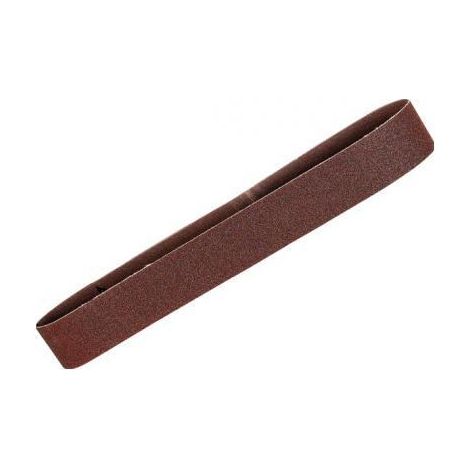 Ceinture de ponçage pour ponceuse à bande 30x533 mm K60 5 unités