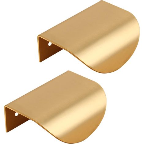 Poignées de tiroir invisibles (lot 2), porte en forme feuille (1/5)