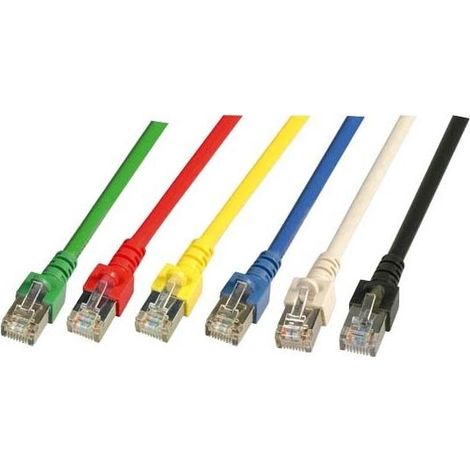 EFB-Elektronik Patchkabel Cat.5e 2xRJ45 mit SF/UTP EC5000 1,5m grSF/UTP