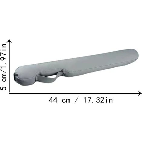 (D) Bouchon universel de remplissage d'espace pour siège auto - Bouchon confortable en cuir pour SUV et camions (1/5)