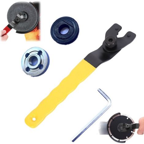 1 llave para amoladora angular, Llave de pasador ajustable, Tensor ajustable amoladora angular, 19, 5 cm, 8–48 mm (1/5)