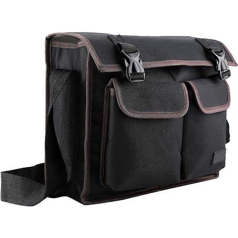 Sac à outils d'électricien, en tissu Oxford épais, pour électricien, plombier et réparateur de câbles.