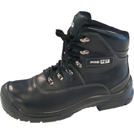 Bottes de sécurité RS PRO, Unisexe, T 47, Noir, antistatiques ( Prix pour 1 paire )