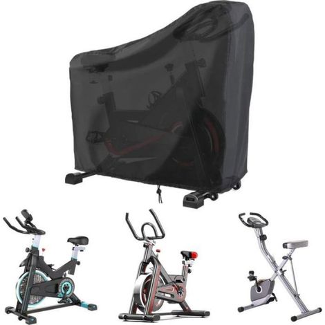 Housse Pour Velo D Appartement - Oxford Impermeable Anti Poussiere - Protection Exterieure UV - 160x140x120 Cm - 1 Piece (1/4)