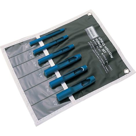 Draper 25993 - Set da 6 Fustelle, 5-6-8-10-11 and 13 mm