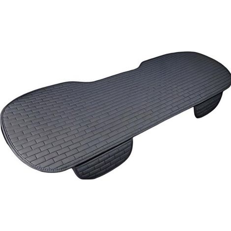 Cojín para asiento，Funda de lino para asiento de coche，Para todas las estaciones，Cojín para el asiento trasero，141 x 59 x 2 cm (1/5)