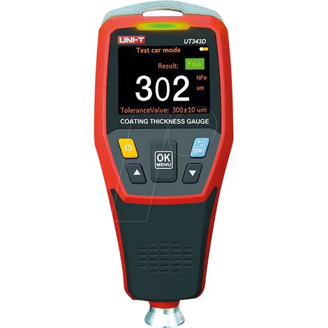 Messgerät uni-t ut343d 0-1250 µm Genauigkeit ±3%
