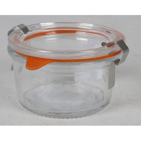24 Stück Einmachglas 150ml kleine Gläser einmachen einkochen mit Deckel