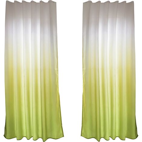 Rideau Occultant En Polyester - Tissu Anti-Lumière Et Anti-Bruit - Pour Chambre Salon Bureau - Vert - 1 Pièce (1/5)