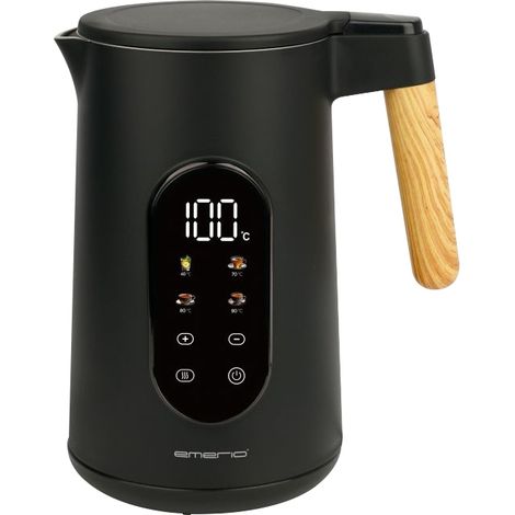 Bouilloire EMERIO WK-132230, Cool Wall, 1,7L, 2200 Watt, Commande tactile