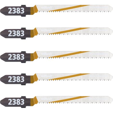 Lames de Scie Sauteuse HcsSet de 5 Pièces Multicolore (1/5)