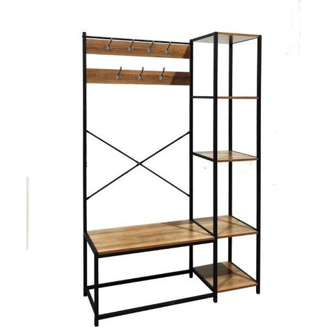 MOBILE INGRESSO INDUSTRIAL 110X40X180H QUERCIA (1/3)
