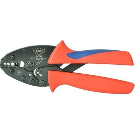 Pince à dénuder Outils de sertissage à la main L-03H for câbles coaxiaux Connecteurs de câbles BNC Fibre Optique RG174 / RG179 Mini Pince à cliquet (1/2)