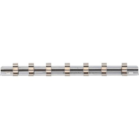 Riel de enchufes BGS Technic 2316 metal 150 mm (1/4)