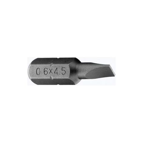 Ks Tools 911.2242 - Scatola da 10 punte per cacciavite - Fessura 4,5 - Attacco 6,35 mm - Lunghezza: 25 mm