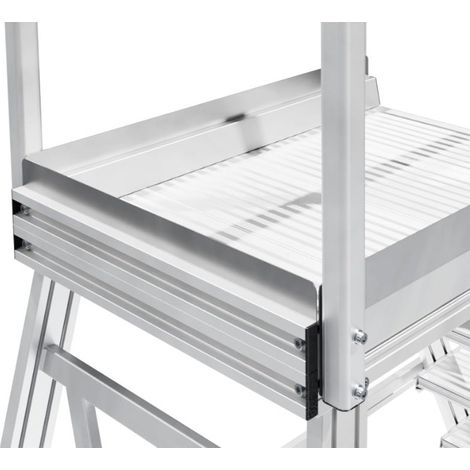 HYMER - Kit de sous-lisses 100mm pour la plate-forme de sécurité roulantes à double accès 6189 (1/2)