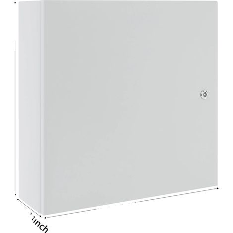 Boîte de jonction électrique, classée IP65, montable sur mur, 60x60x20cm (1/2)