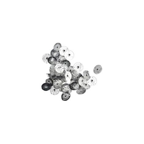 Lot de 300 Supports Métalliques pour Mèches de Bougies DIY - Diamètre 12.5mm - Pour Fabrication Bougies, Chauffe-Plat, Bricolage (1/5)