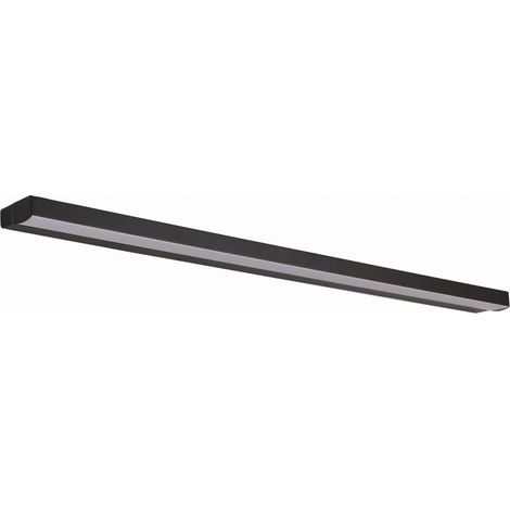Applique bagno lineare nera LED 10W 4000K TRIO Maxlight