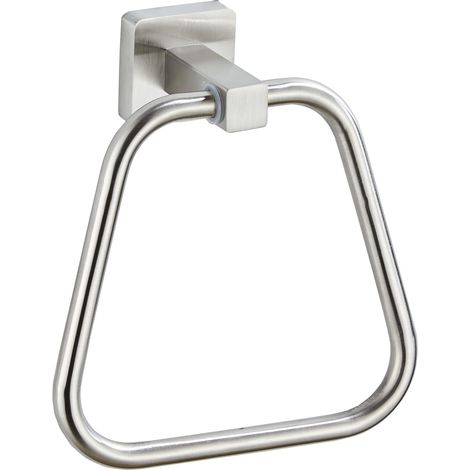 Anneau porte serviette en nickel brossé pour salle de bain, cuisine, salle de bain, support mural robuste en acier inoxydable (1/5)