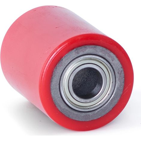 Rouleau de palette - MESO - PU - 80x100 - 700kg - Alésage 25mm