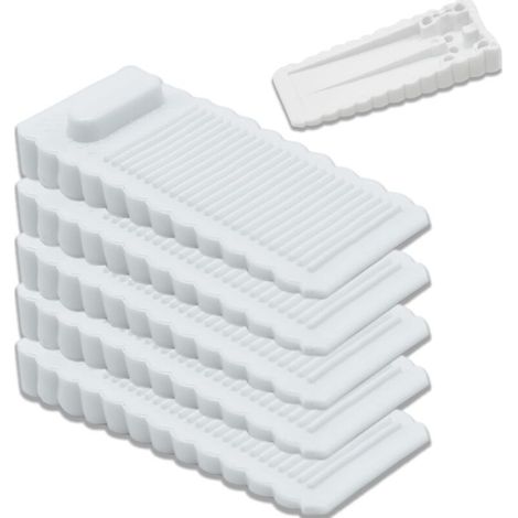 Butées de porte, supports de sol antidérapants à hauteur réglable, ces cales peuvent être utilisées sur carrelage, béton, ciment, moquette, stratifié (1/5)