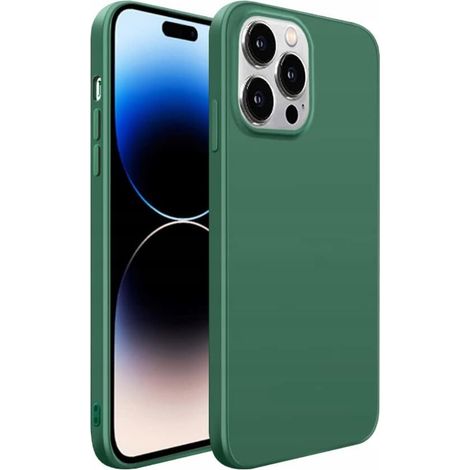 Custodia LOS ANDES per iPhone 14 Pro Max, Silicone, Verde (1/5)