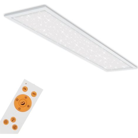 LED Panel 36W weiß Fernbedienung Sternenhimmel CCT Deckenlampe Dimmbar