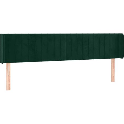 Maison Exclusive - Cabecero de terciopelo verde oscuro 163x16x78/ (1/5)