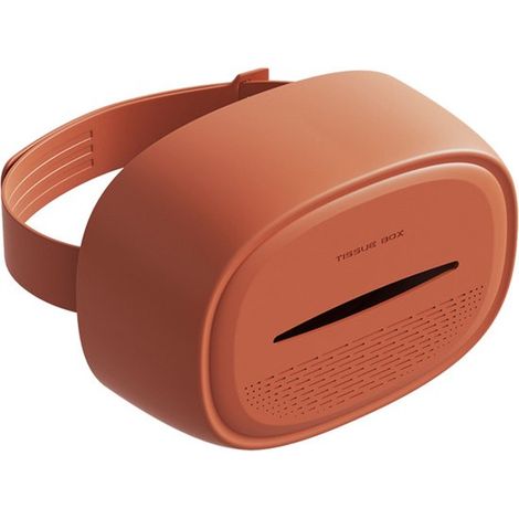 Dispenser di fazzoletti per auto, porta fazzoletti/portatovaglioli in silicone, organizer universale per fazzoletti per camion, bracciolo e sedile posteriore (verde) (1/2)