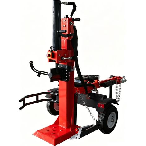 Fendeuse de bûches thermique 22 tonnes - Moteur essence Loncin 6,5 CV - Position verticale - Bûches 610 mm Torros HSP022