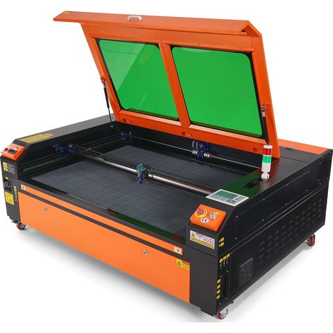 Mophorn 130W CO2 Laser Engraver, 900x1400 mm, 800mm/s, taglierina laser con assistenza pneumatica a 2 vie, compatibile con LightBurn, CorelDRAW, AutoCAD, Windows, Mac OS, Linux, per legno, acrilico (1/5)