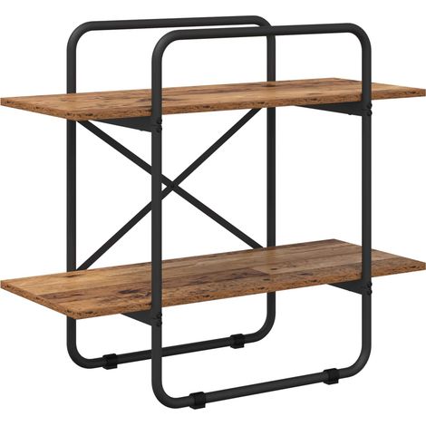 Libreria 2 livelli 80 x 35 x 70 cm Legno ingegnerizzato vidaXL (1/5)