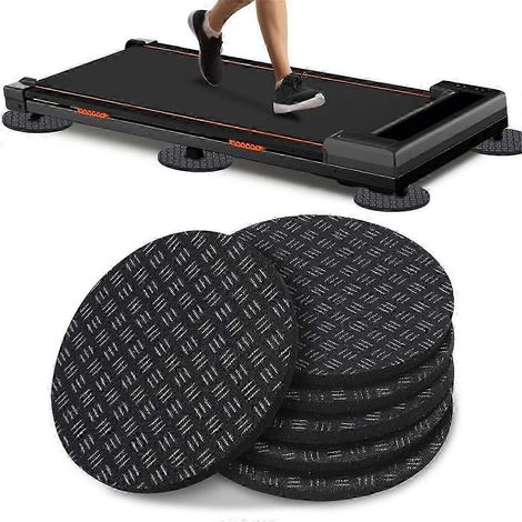Tapis de gym antidérapant pour tapis de course et vélo d'appartement - durable (1/5)