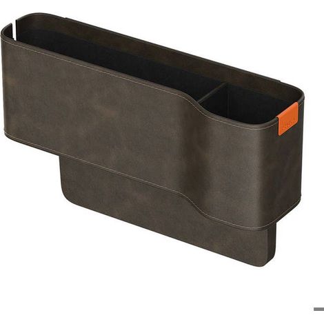 Scatola di stoccaggio per auto - BASEUS - OrganizeFun C20256502001-00 - PU - Cotone - Marrone (1/5)