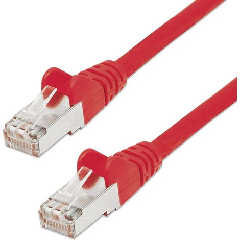 INTELLINET Cavo Patch Categoria 5E schermato FTP Rosso 5 mt. (1/5)