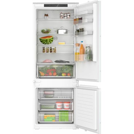 Bosch Serie 2 KBN965SE0 nevera y congelador Integrado 383 L E Blanco (1/5)