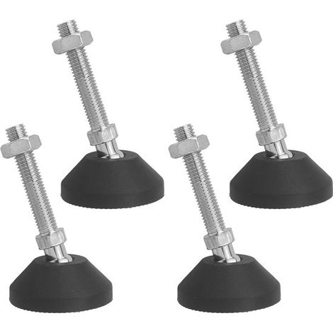 Piedini di livellamento regolabili, gambe per mobili, piedino di livellamento M8, robusto piedino di livellamento girevole per mobili con dado a T, ammortizzante. (1/5)
