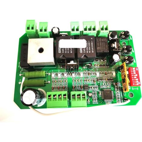 Kit d'ouvre-portes automatiques Ouvre-porte unité de commande carte mère contrôleur de moteur carte de circuit imprimé for ouvre-moteur de portail coulissant pour accessoires de portail coulissant ( C (1/5)