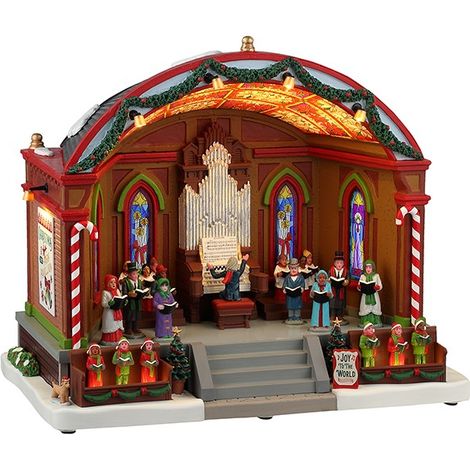 Christmas At The Park Pavilion avec alimentation électrique 4.5V Réf. 45267