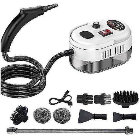 Nettoyeur vapeur portable de 1 litre avec 6 réglages pour un nettoyage vapeur haute pression et haute température (1/5)