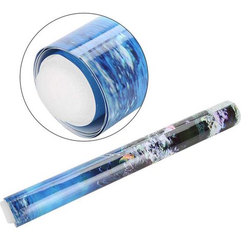 Panneau Décoratif en PVC pour Aquarium avec Motif de Corail Marin Épaissi 122x50cm - AUTRES (1/5)