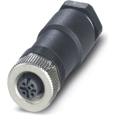 Phoenix Contact 1404416 Sensor-/Aktor-Steckverbinder, unkonfektioniert M12 Buchse, gerade Polzahl S