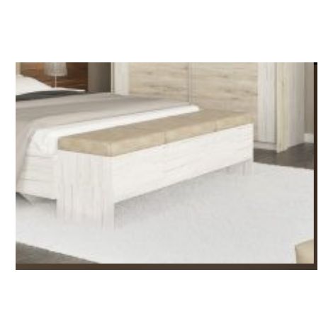 Banco KIMO para dormitorio 160x200 con