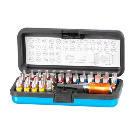 Bit-Set Strend Pro EVE-12106, 37-teilig, L-25 mm, S2 + Bithalter