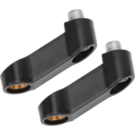 Paire d'entretoises de rallonge M10 10mm pour rétroviseur moto, adaptateur universel, accessoire 2 pièces (1/5)