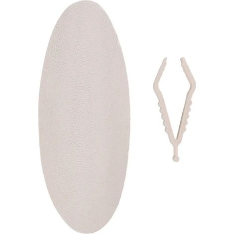 Un Os de seiche blanc  15 cm avec support pour oiseaux - Flamingo