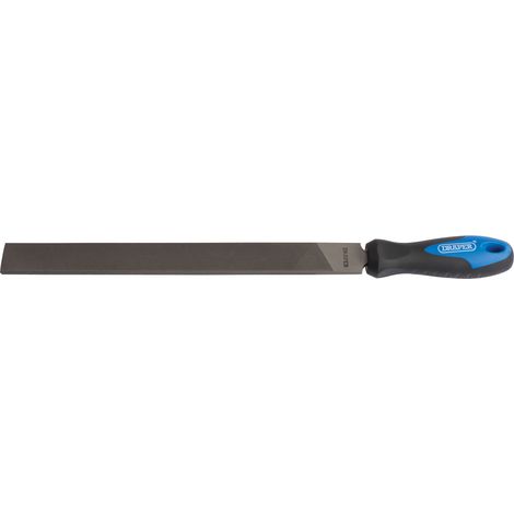 Draper 300mm Soft Grip Engineer's Hand File with Handle – Precision Rasps and Files for Metalworking and Craftsmanship (1/5)