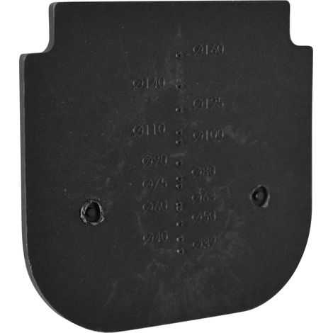 Obturateur pour caniveau 100 x 100mm – Fermeture étanche – Installation rapide – Empêche accumulation de débris – Pour caniveaux Jardibric
