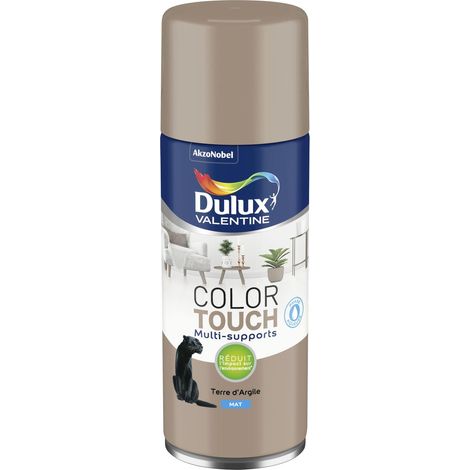 Peinture Aérosol Color Touch - Mat Terre D'Argile 400 ml - Dulux Valentine